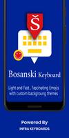 Bosnian Keyboard Plakat