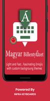 Hungarian Keyboard Plakat