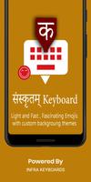 Sanskrit Keyboard Plakat
