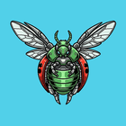 Super Beetle Shooting Game Zeichen