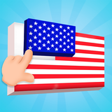 Drop Fit: World Flag Puzzle icône