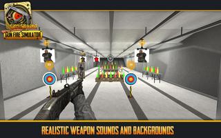 Champ de tir Gun Simulator - G capture d'écran 2