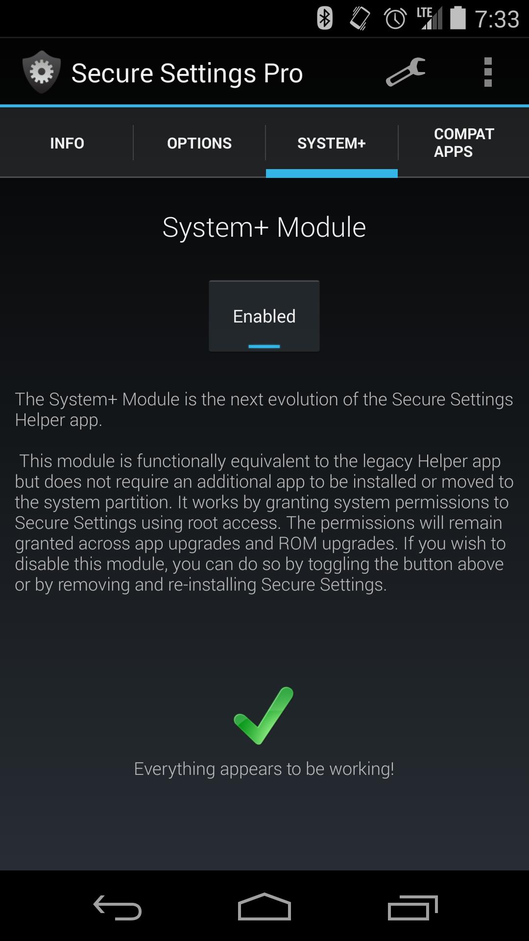 Settings Settings