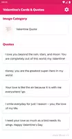Valentine’s Day Card & Quotes スクリーンショット 5