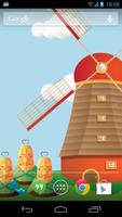 Mill on a Hill Live Wallpaper 포스터