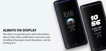 Always on Dispay : AMOLED AOD
