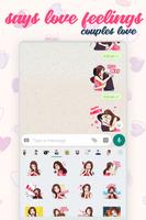 Cute Love Stickers for WA capture d'écran 1