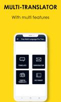 Free Multi Language Pro Translator Affiche