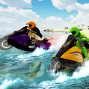 Surfeur de course sur l'eau flottant - cascades APK