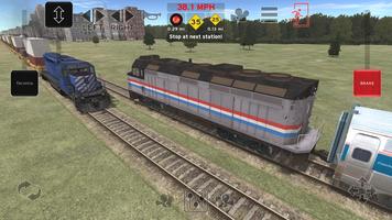 Train and rail yard simulator 스크린샷 3