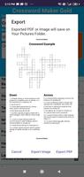 Crossword Maker screenshot 1