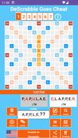 Descrabble Goes Cheat & Solver постер