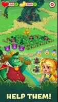 Jacky's Farm: match 3 puzzle poster