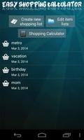 Easy Shopping Calculator capture d'écran 3