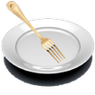 Fork scratching plate simulator ( Prank! )