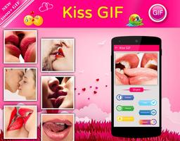 Kiss GIF plakat