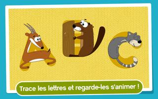 Alphabet anglais pour enfants Affiche