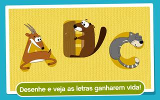 Alfabeto Infantil em Inglês Cartaz
