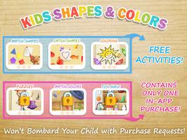 Kids Shapes & Colors Preschool الملصق