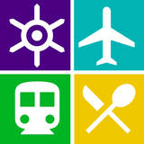 Tokyo Travel Guide, Attraction, JR, Subway, Map иконка