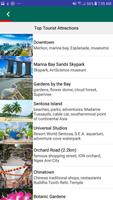 新加坡旅游指南,  油管,  景点, 地铁, 地图 海报