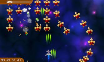 Chicken Invaders 3 Easter HD 截圖 1