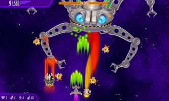 Chicken Invaders 4 HD (Tablet) تصوير الشاشة 1