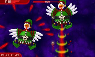 Chicken Invaders 4 Xmas постер