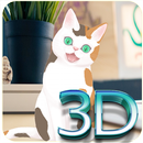 Interactive Cat 3D Anime Live Wallpaper APK