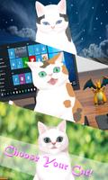 Interactive Cat 3D Anime Live Wallpaper penulis hantaran