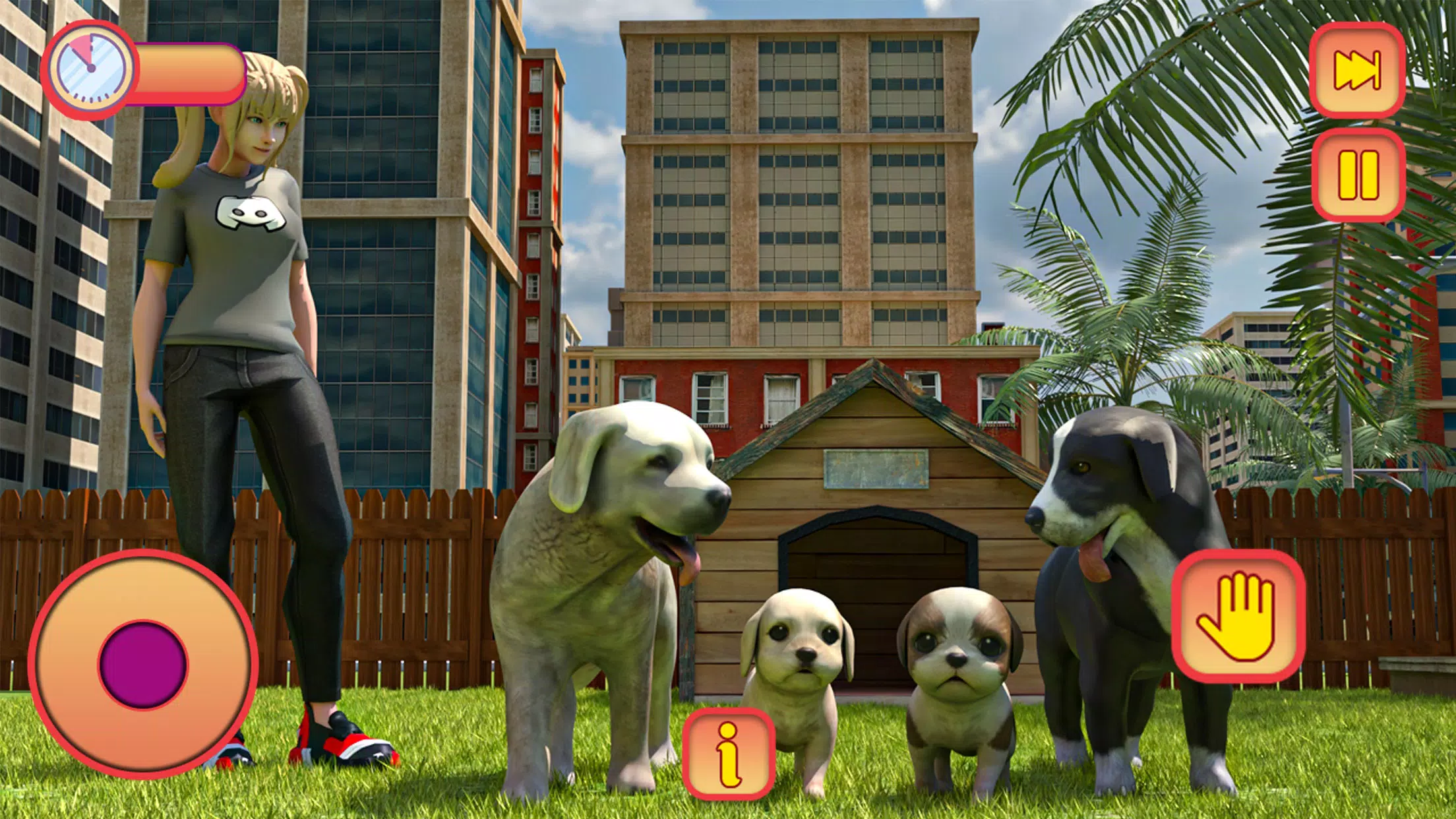 Descarga de APK de simulador perro juegos-lindo cachorro mascota para  Android