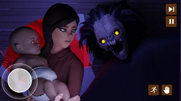 Scary Baby Horror House 3D captura de pantalla 2