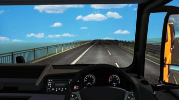 Game sim mengemudi truk Rusia screenshot 3