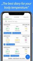 Body Temperature Diary capture d'écran 2