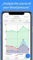 Blood Pressure Diary Affiche