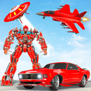 Air Robot Car Transforming Games Jet Robot Games APK