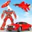 Air Jet Robot Transformation : Robot Car Games APK