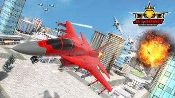Air Robot Car Transforming Games Jet Robot Games screenshot 1