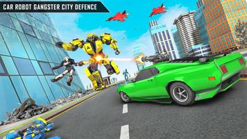 Air Robot Car Transforming Games Jet Robot Games screenshot 2