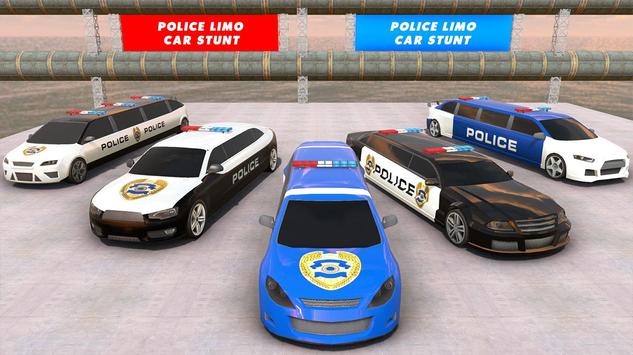 Police Limo Car Stunts GT Racing: Ramp Car Stunt screenshot 19