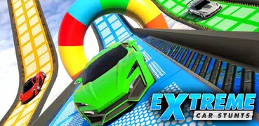 Extreme Ramp Car Stunt GT Racing Impossible Tracks