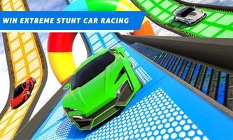 Mega Ramps Stunt Games : Ramp Car Driving Games Affiche
