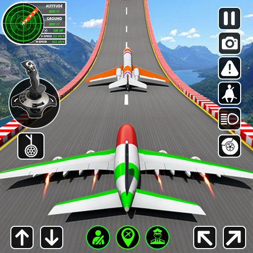 Plane Stunt Racing: Plane Game