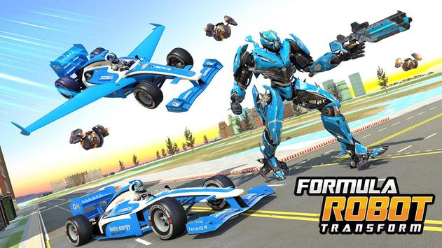 Formula Robot Car Transformation : Car Robot Games screenshot 17