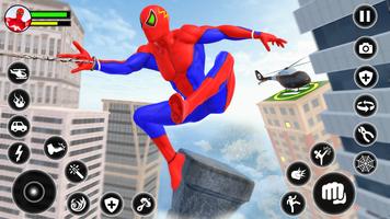 Spider Rope Hero Spider Game Ekran Görüntüsü 1