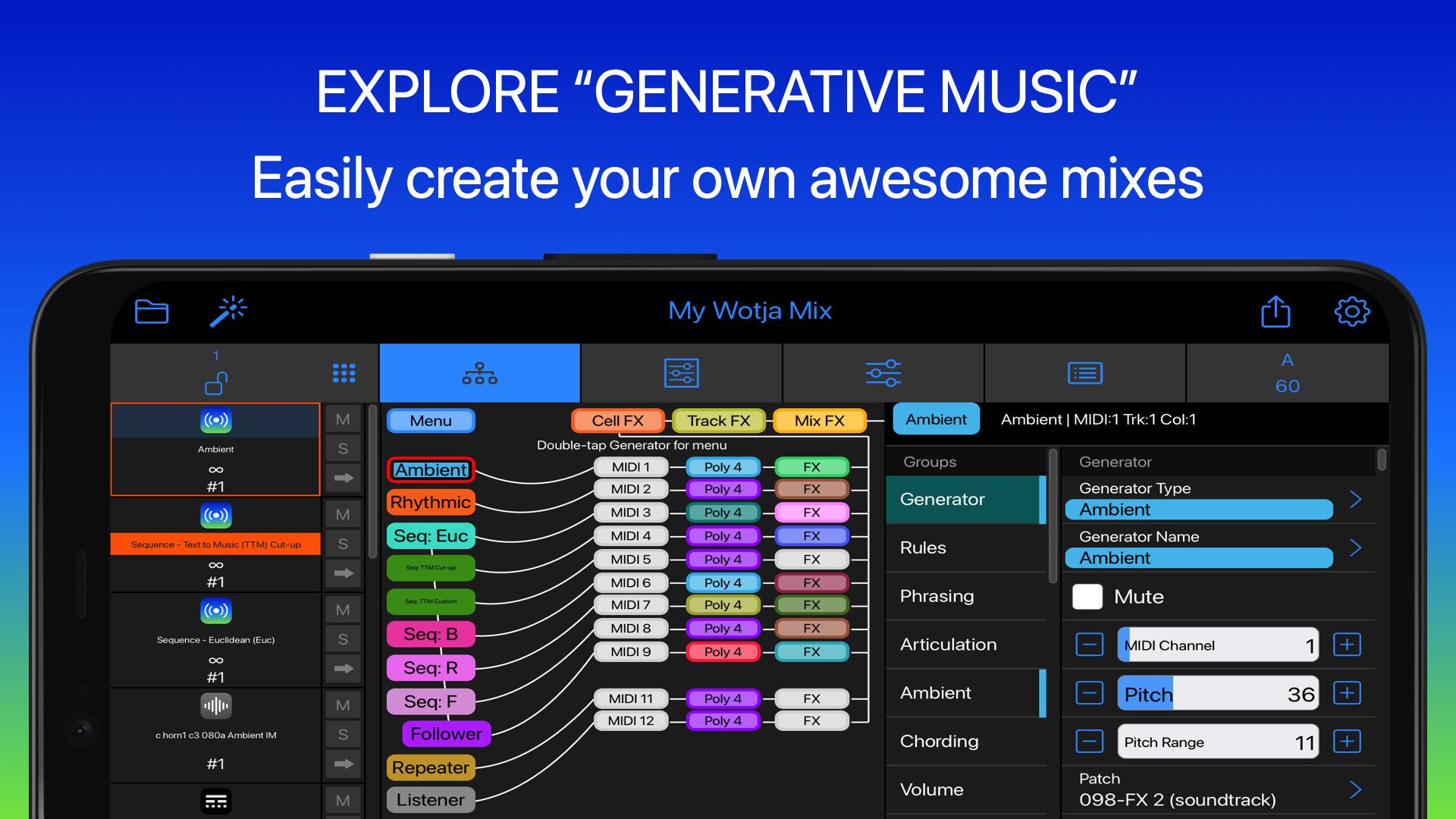 Botify ai. Music Generator. Музыка версии 11