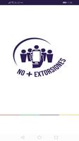 No mas extorsiones - No mas XT Affiche