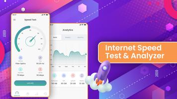 Internet Speed Test الملصق