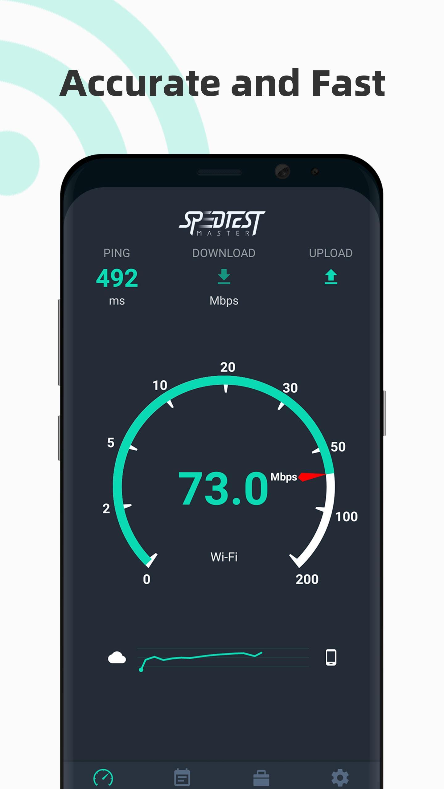 Free Internet speed test - SpeedTest Master for Android ...