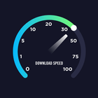 Internet speed test meter-icoon